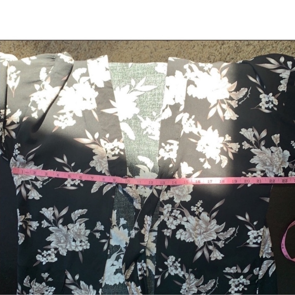 Spiritual gangster brand floral kimono robe coverup - Picture 8 of 9